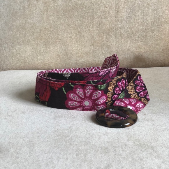 Vera Bradley Mod Print w/tortoise shell buckle - Picture 4 of 5
